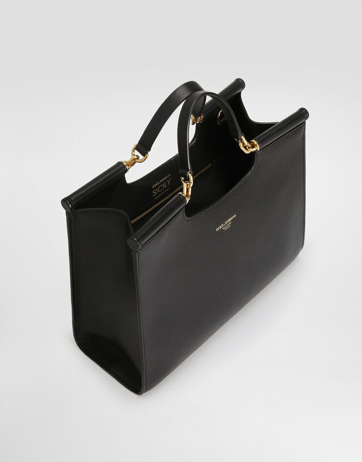 Dolce & Gabbana Shopper Sicily klein Schwarz BB7728B7321