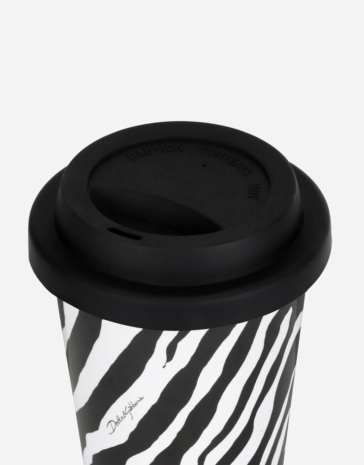 Dolce & Gabbana Mug da Ufficio in Ceramica Multicolor TC0108TCAME