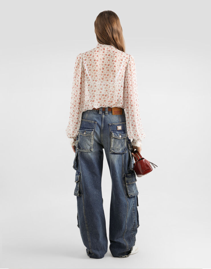Dolce & Gabbana 5-pocket denim trousers Dolce & Gabbana 5-pocket denim trousers Multicolor FTDEBDG8OC9