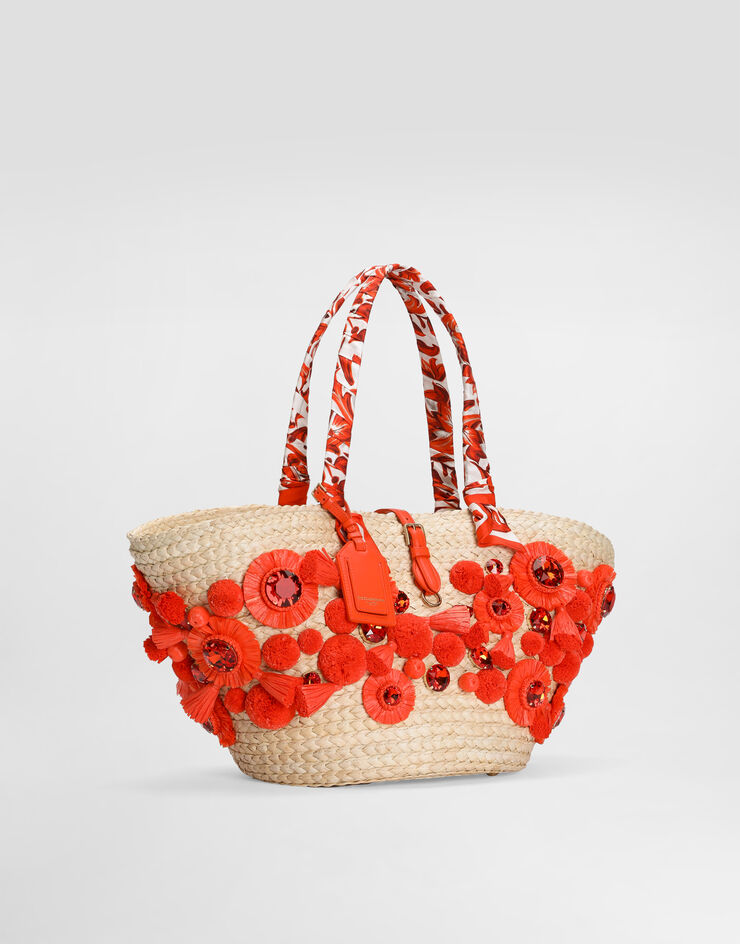 Dolce & Gabbana Coffa capri bag with embroidery Dolce & Gabbana Coffa capri bag with embroidery Multicolor BB7831A0842