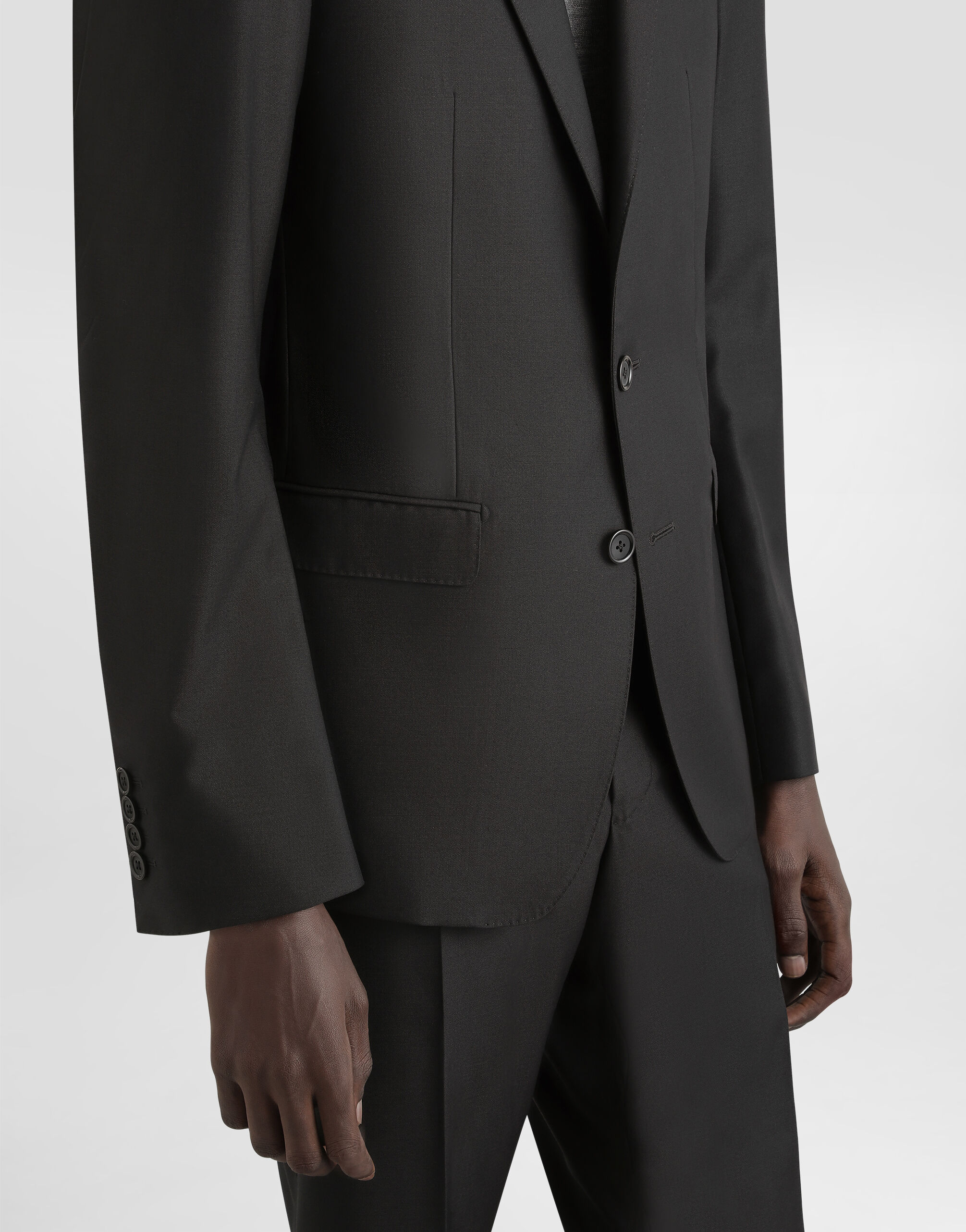 Dolce and gabbana black suit shop