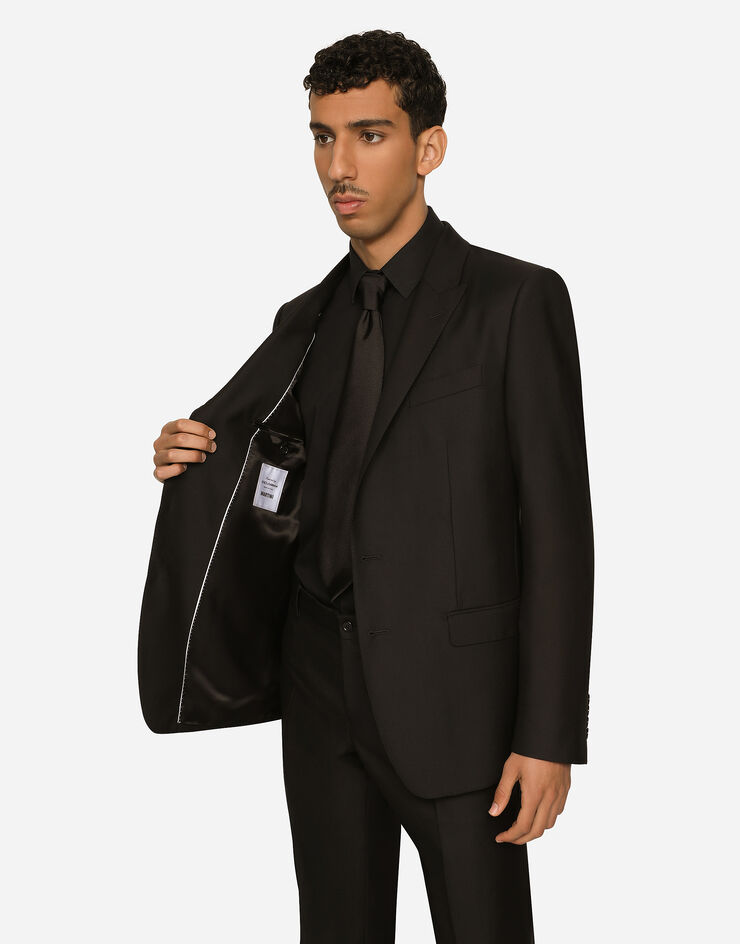 Dolce & Gabbana Wool and silk Martini-fit suit Noir GK0RMTGG059