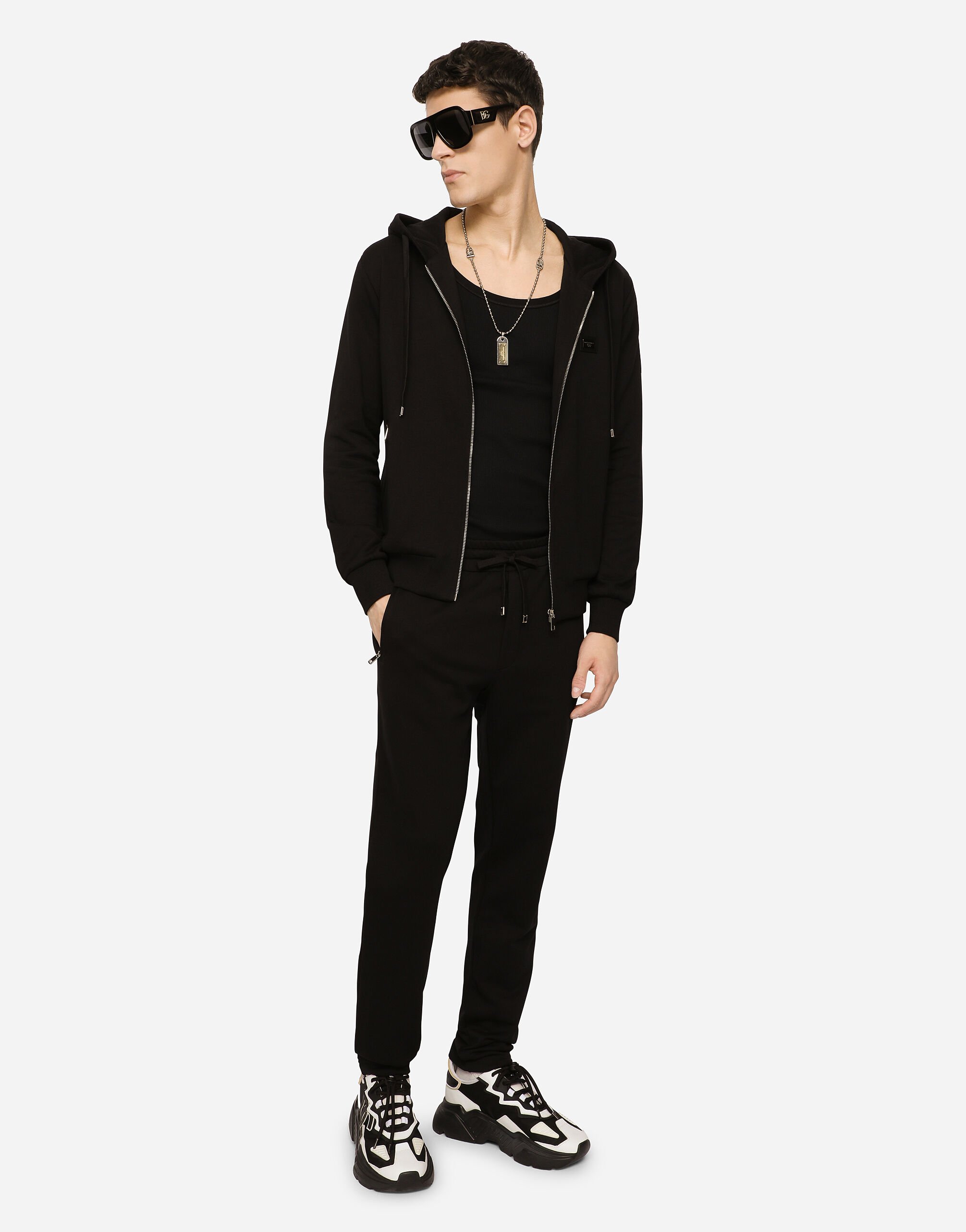 円高還元 Sweatpants Cotton in Dolce&Gabbana® | Men for Black パンツ