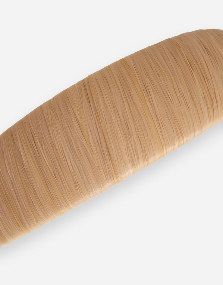 Dolce & Gabbana Raffia headband BEIGE FY340AGDV48