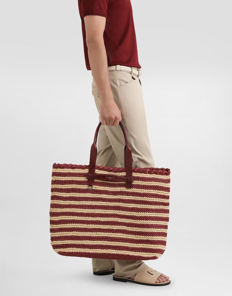Dolce & Gabbana Raffia shopper Multicolor BM2453A9U63