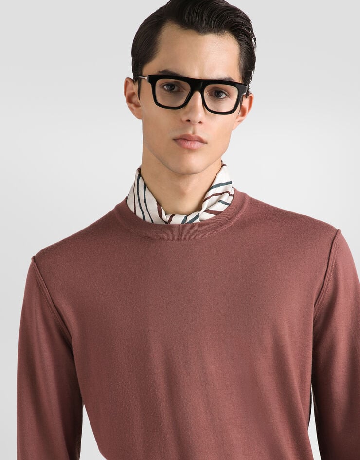 Dolce & Gabbana Pull en cachemire Dolce & Gabbana Pull en cachemire Lilac GXX02TJBW1W