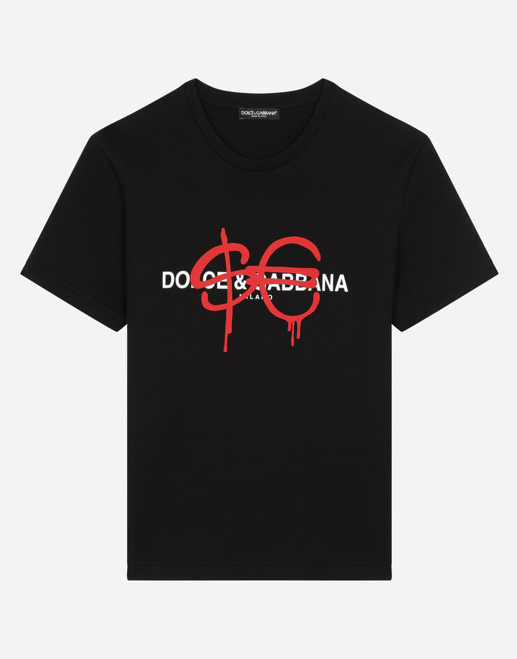 Dolce & Gabbana Sfera Ebbasta x Dolce&Gabbana t-shirt Black I8484MG7YTG
