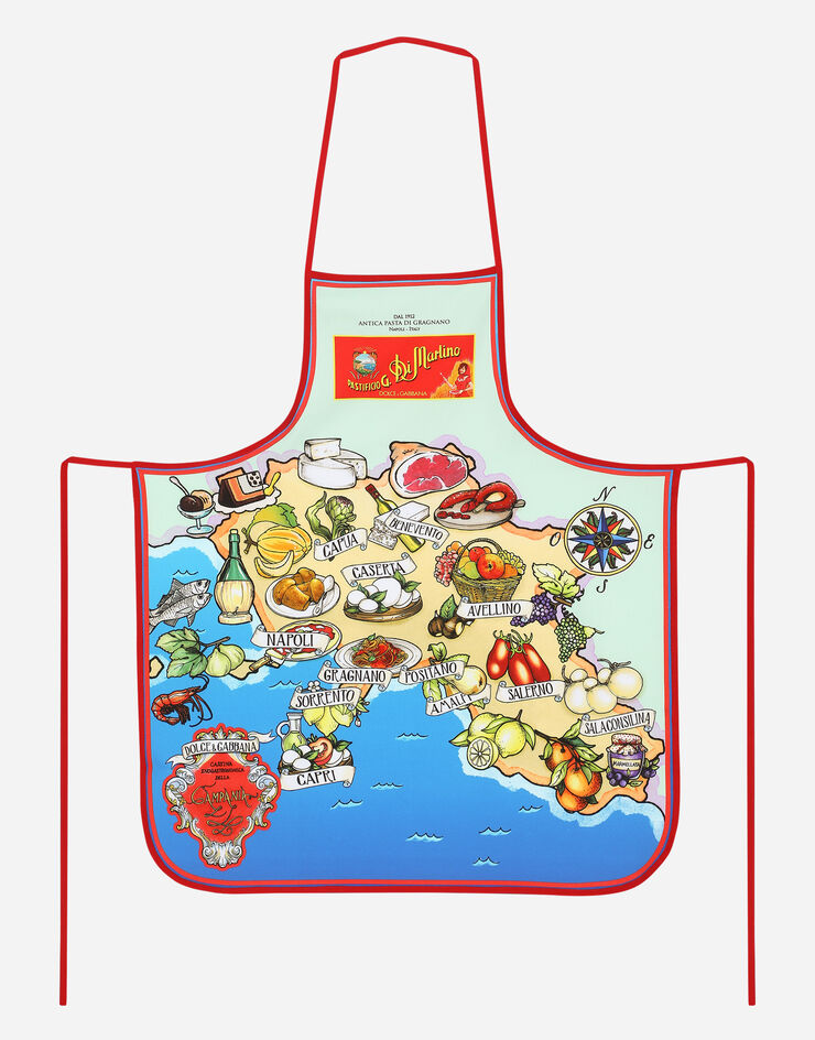 Dolce & Gabbana VACANZE ITALIANE - Gift Box made of 5 types of pasta and Dolce&Gabbana apron Multicolor PS701UPSSET
