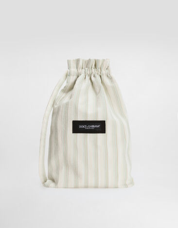 Dolce & Gabbana Striped poplin crossbody bag Multicolor BM2503AY217