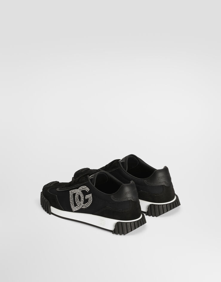 Dolce & Gabbana سنيكر DG Athletic من جلد عجل شمواه Dolce & Gabbana سنيكر DG Athletic من جلد عجل شمواه Black D11450A0680