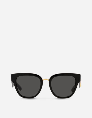 Dolce & Gabbana Солнцезащитные очки DG Crossed Отпечатки F6ZT0THS5M3