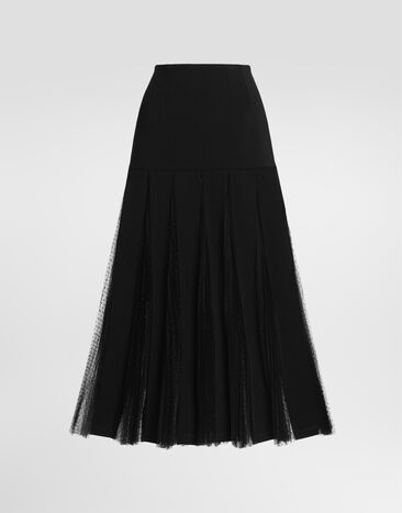 Dolce & Gabbana Jersey skirt Dolce & Gabbana Jersey skirt Black F4DKWTFUGKF