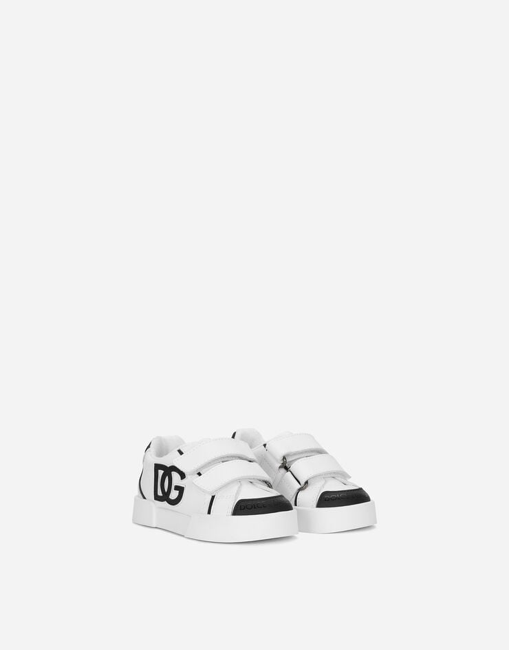 Dolce&Gabbana Sneaker Portofino aus Kalbsleder Mehrfarbig DN0186A3394