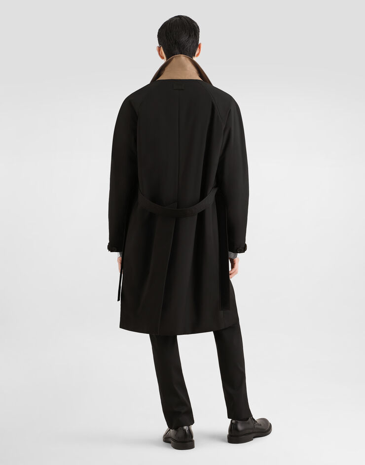 Dolce & Gabbana Single-breasted nylon trench coat  G059HTFUS35