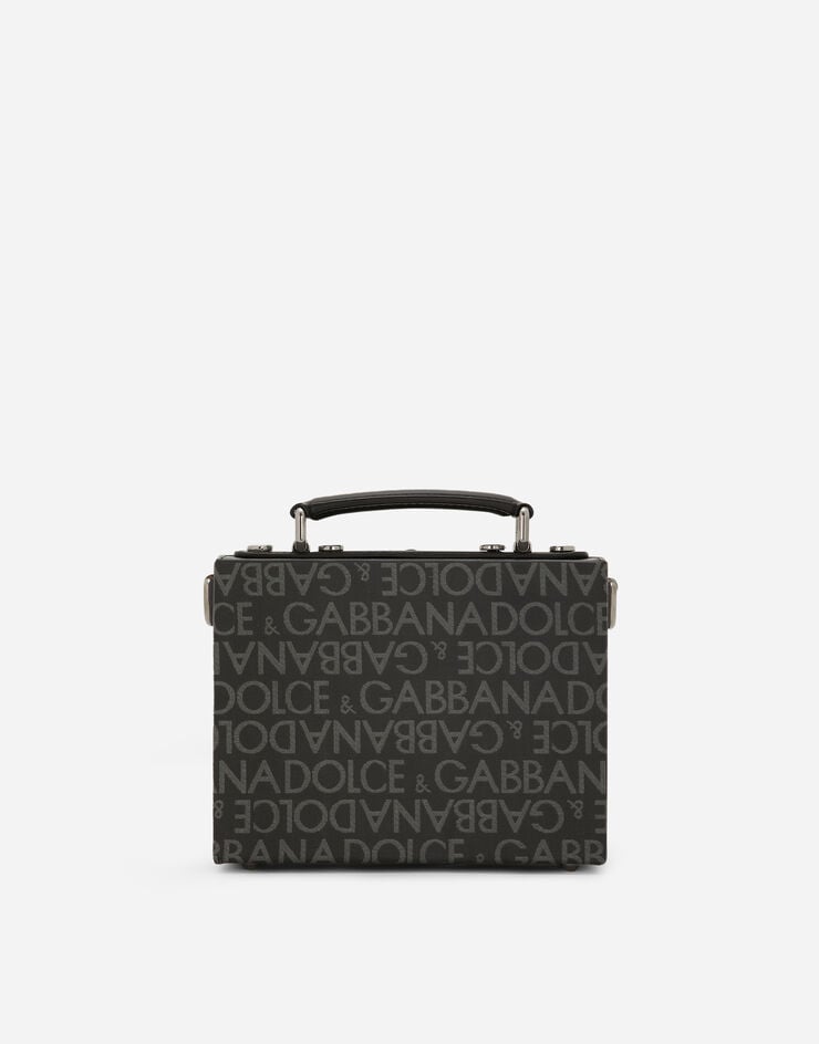 Dolce&Gabbana Coated jacquard box bag Multicolor BM2281AJ705