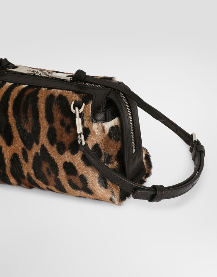 Dolce & Gabbana Bolso Vittoria con estampado de leopardo Print BB7889AX853