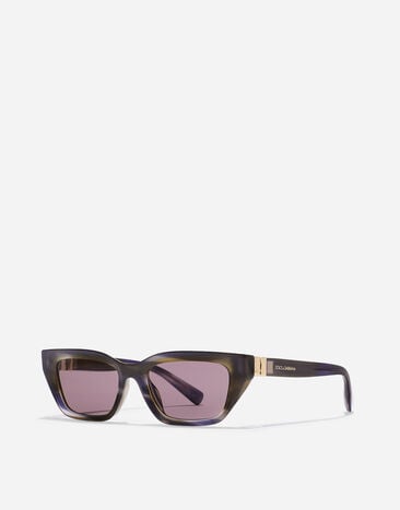 Dolce & Gabbana DG Hinge Sunglasses Striped olive VG4532VP7LA