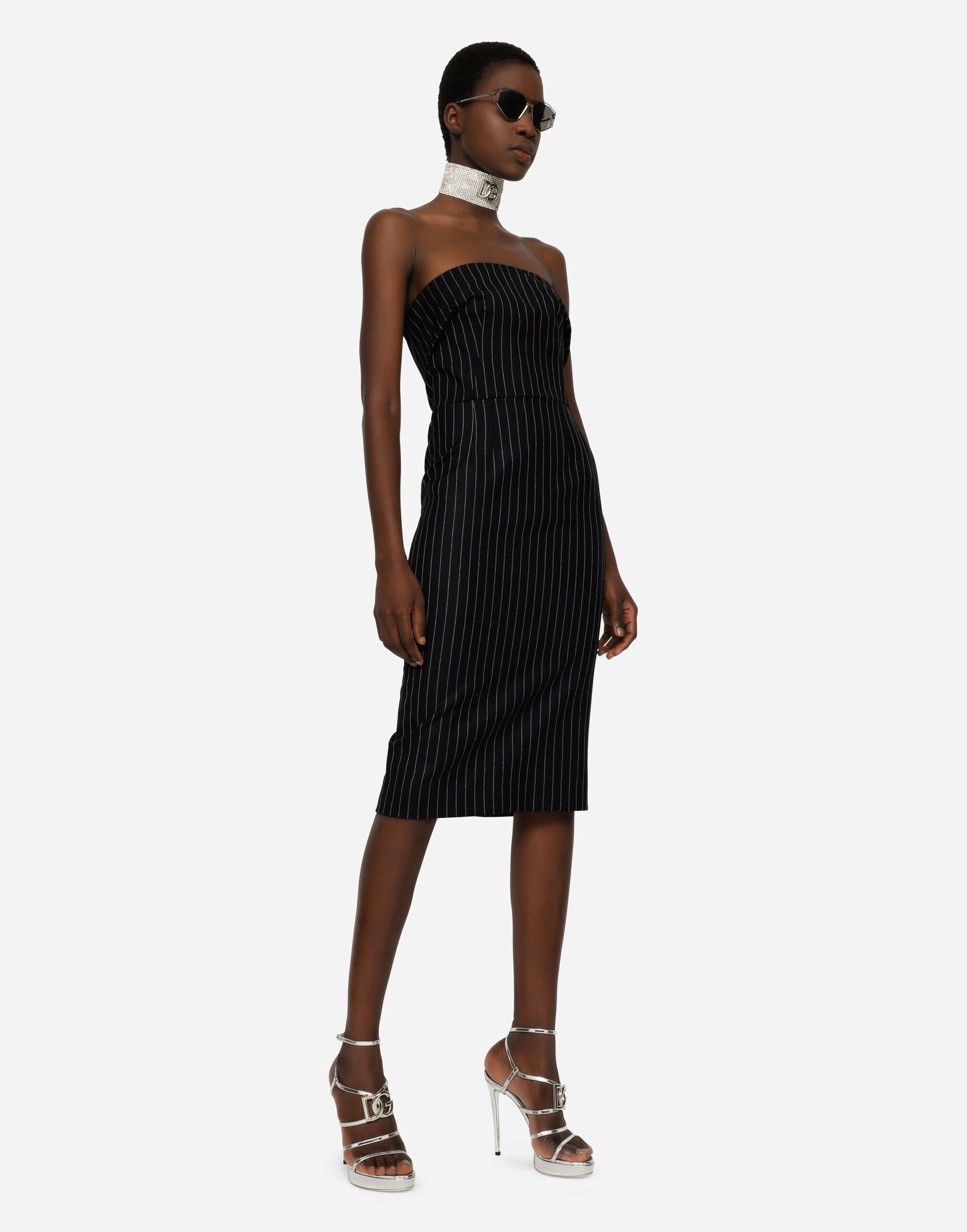 Woolen midi dress deals