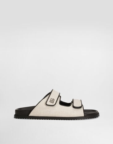 Dolce & Gabbana Salt&pepper fabric sandal Multicolor A80511AD504