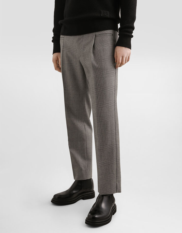 Dolce & Gabbana Glen plaid trousers Multicolor GP148TFQ2MZ