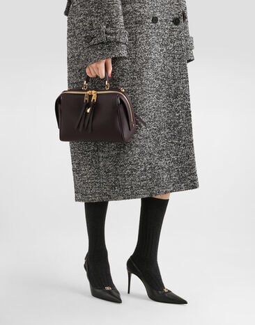 Dolce & Gabbana Vittoria handbag in calfskin Dolce & Gabbana Vittoria handbag in calfskin Bordeaux BB7939A0841