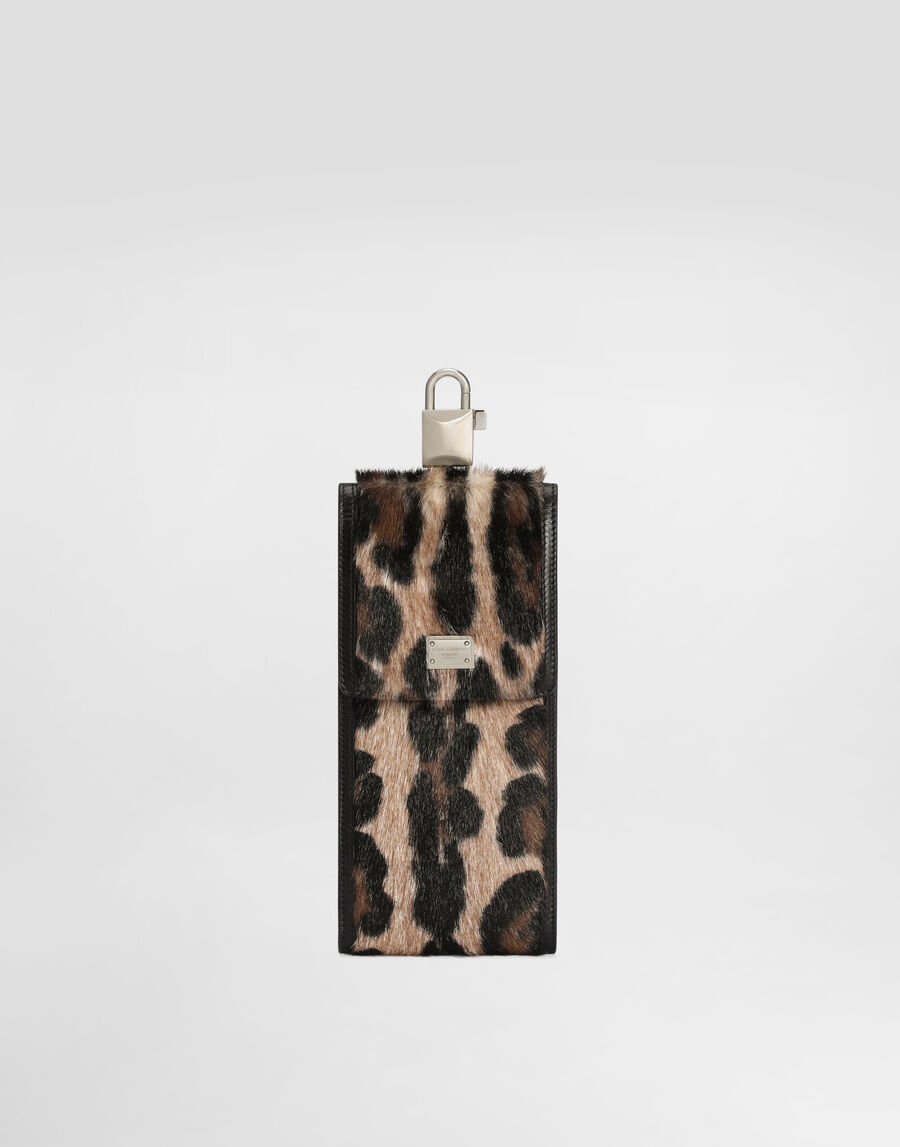 LEO kid leather pouch