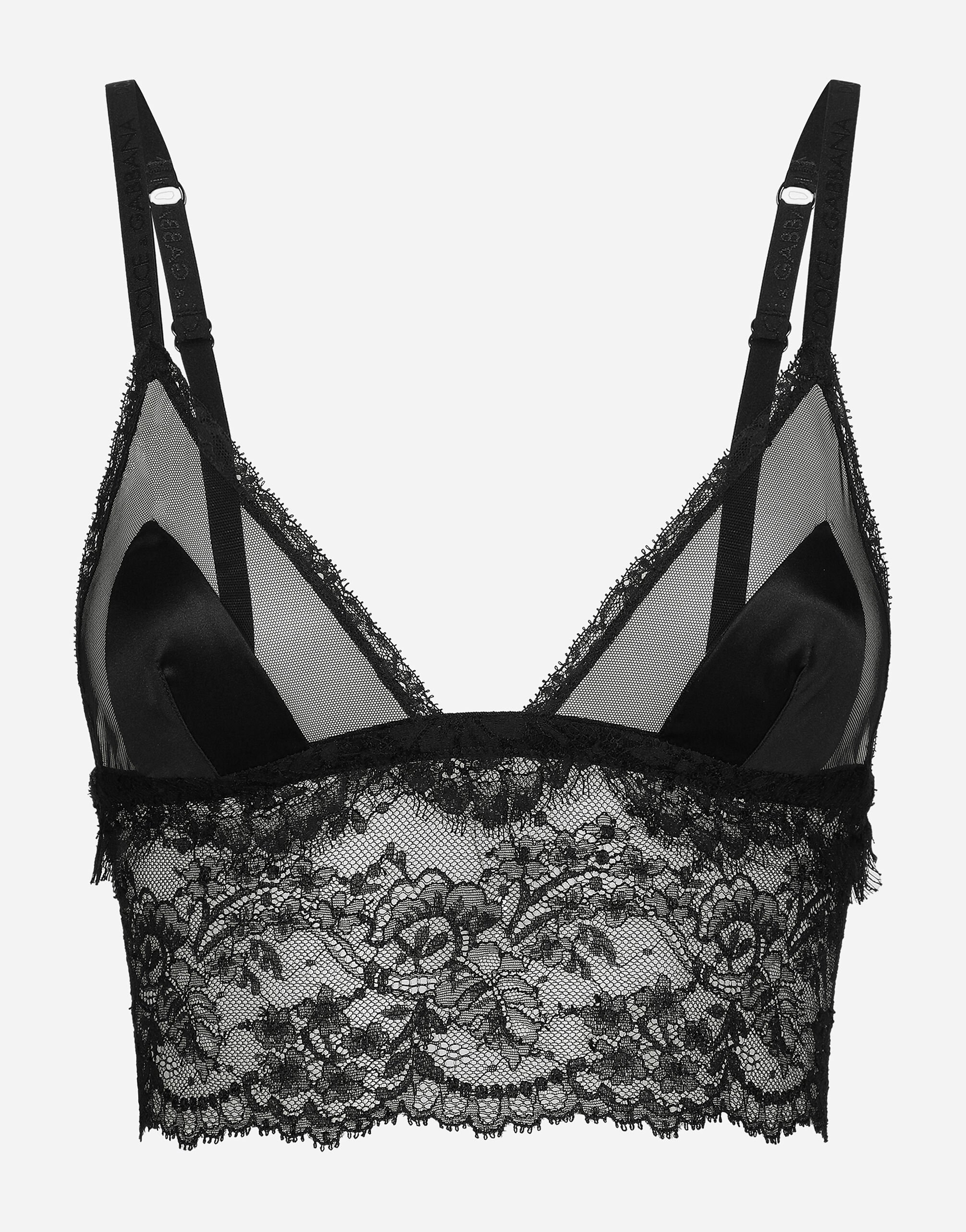 Bralette encaje negro cheap