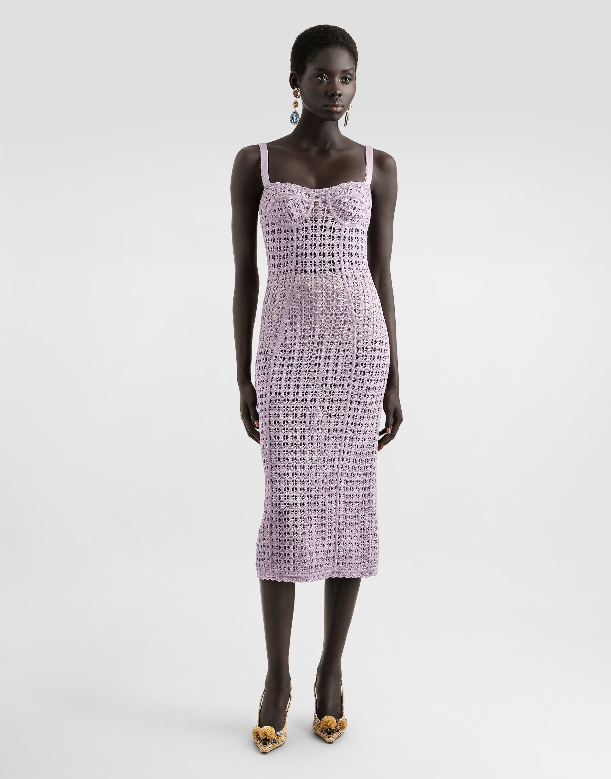 ワンピース DOLCE  GABBANA Women Mid Skirts F6JHPTFQ3F1 S8100 GREY Women's Skirts | Dolce&Gabbana