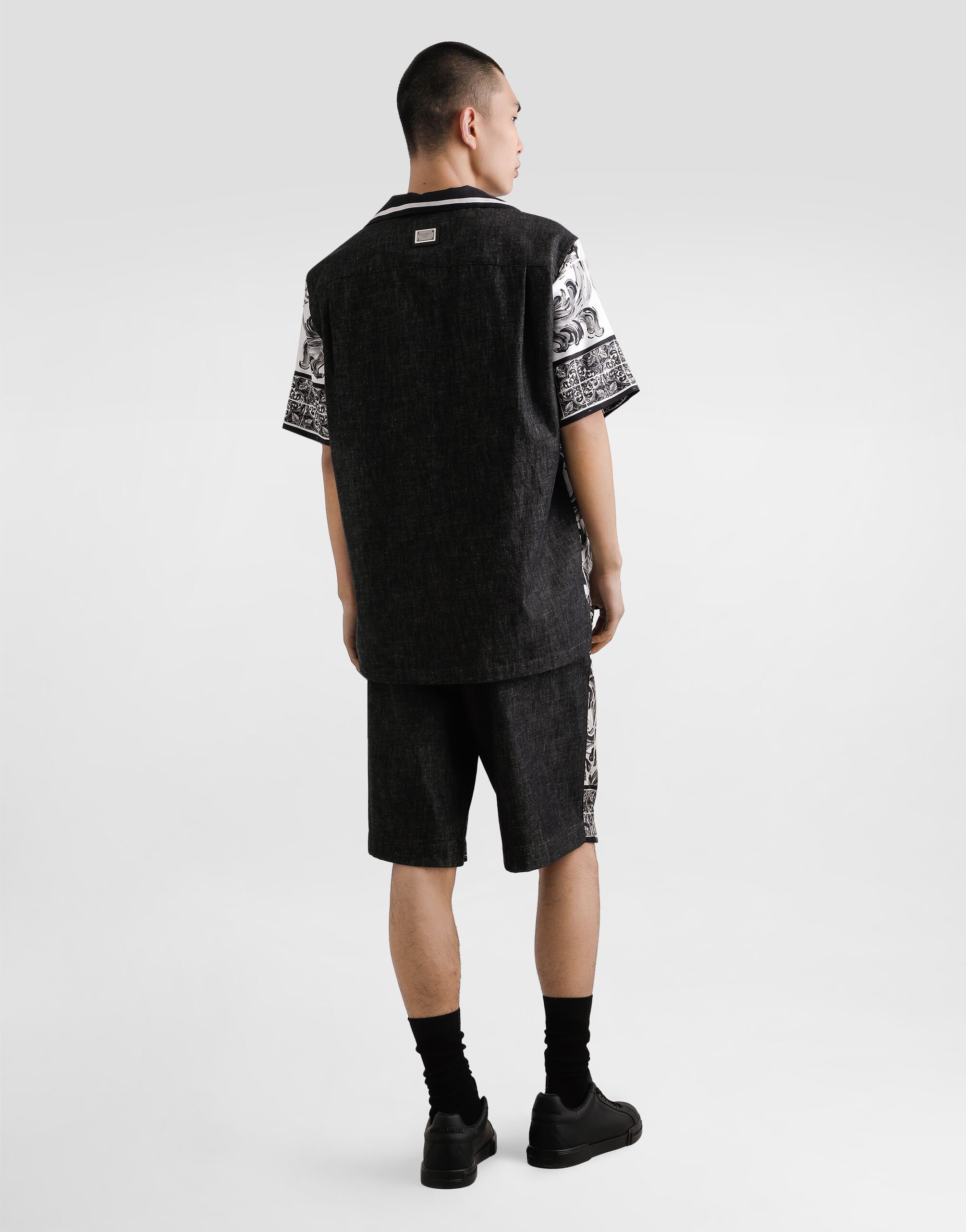【Dolce&Gabbana】DG VIB3 プリント入り ジャージー製フーディー L1JWDOII7FB_HA5HE_0.jpg