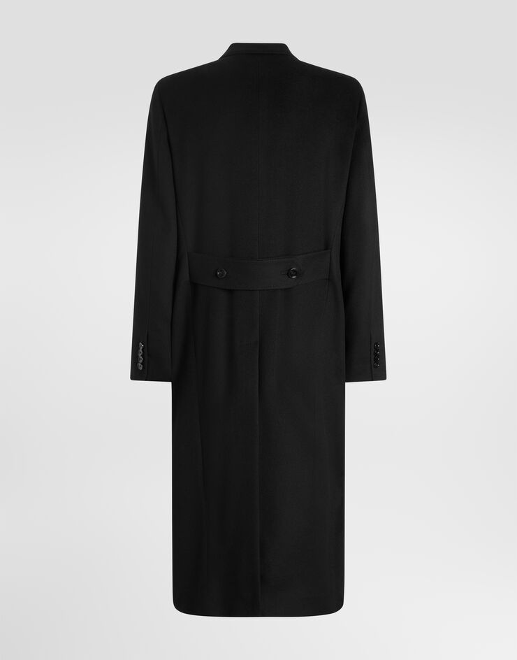Dolce & Gabbana Single-breasted cashmere coat Dolce & Gabbana Single-breasted cashmere coat Black G052WTFU2D1