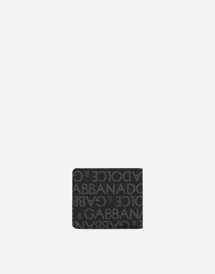 Dolce & Gabbana Bifold-Geldbörse aus beschichtetem Jacquard Mehrfarbig BP1321AJ705