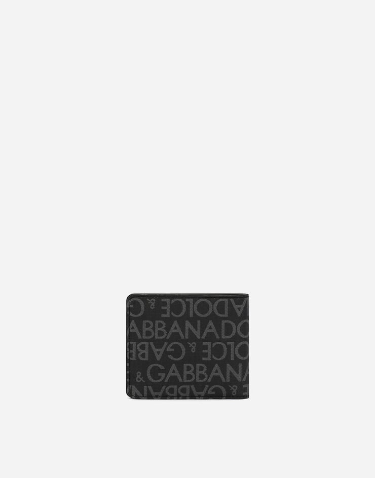 Dolce & Gabbana محفظة بطبقتين من الجاكار المطلي متعدد الألوان BP1321AJ705