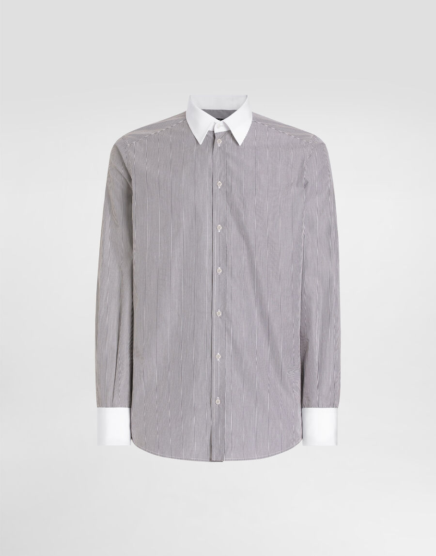 Striped cotton shirt