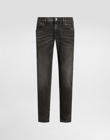 Dolce & Gabbana Slim-fit stretch cotton jeans Multicolor GY07CDG8NK9
