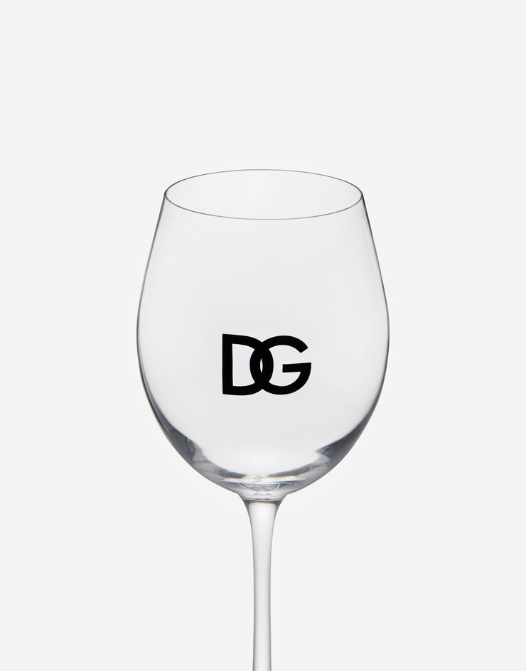 Dolce & Gabbana Set 2 Verres à Vin Multicolore TCBS08TCAI2