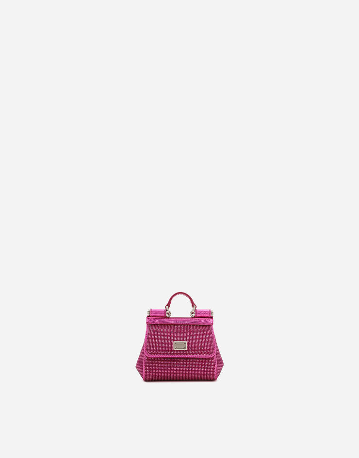 Dolce&Gabbana Borsa a mano Sicily mini Fuxia BB6494AO917