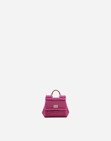 Dolce & Gabbana Mini Sicily handbag Orange BI3279AS204