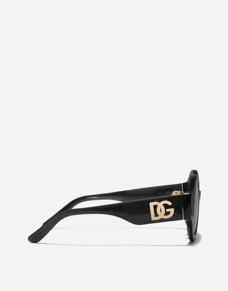 Dolce & Gabbana Sicilian StreetSunglasses Dolce & Gabbana Sicilian StreetSunglasses Black/glitter VG401JVP487