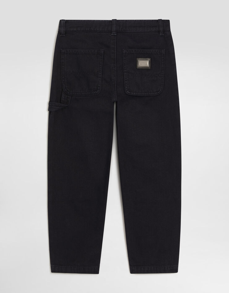 Dolce & Gabbana Canvas trousers Dolce & Gabbana Canvas trousers Multicolor L44P24LY112