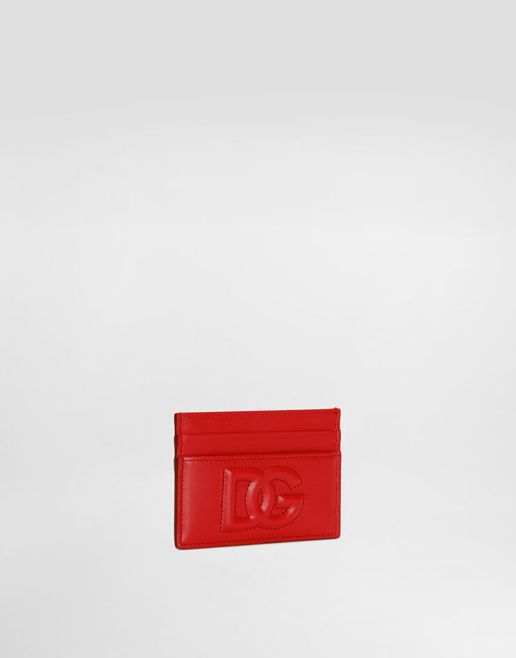 Dolce & Gabbana Kartenetui DG Logo Rot BI0330AG081
