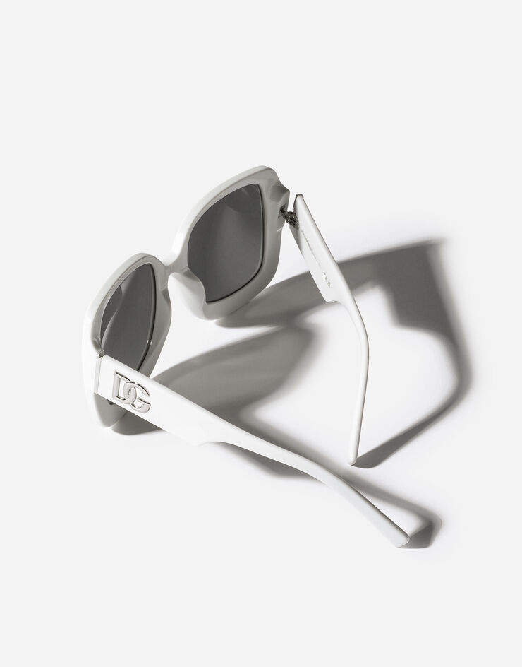 Dolce & Gabbana DG Crossed Sunglasses White VG4513VP287
