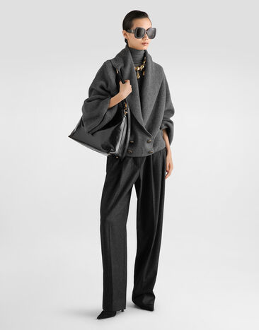 Dolce & Gabbana 开衫 针织 半英式罗纹 Grey FXVFITJDVMT