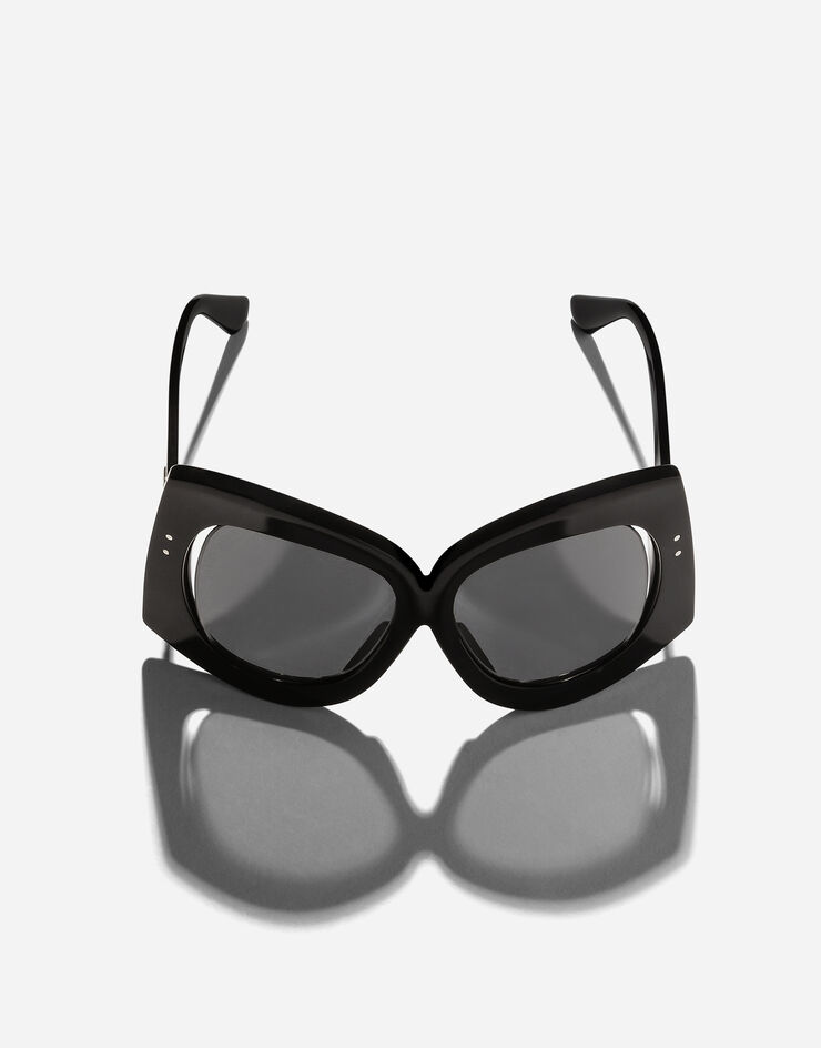 Dolce & Gabbana DG Crossed Sunglasses Black VG4531VP187
