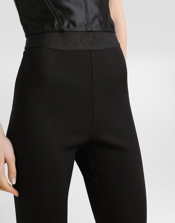 Dolce & Gabbana Stretch jersey leggings Black FTB5TTFUGRC