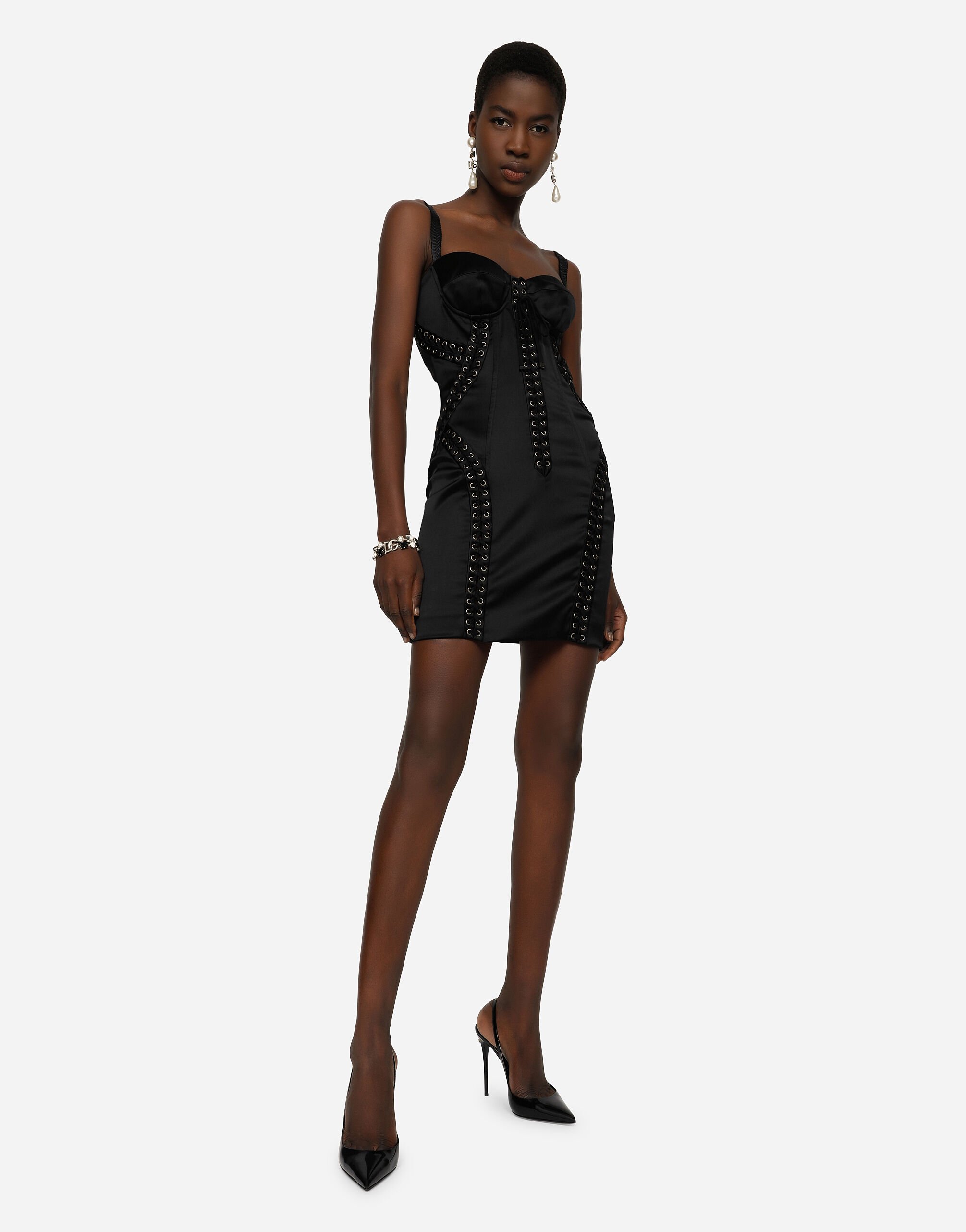 Dolce gabbana black deals dress