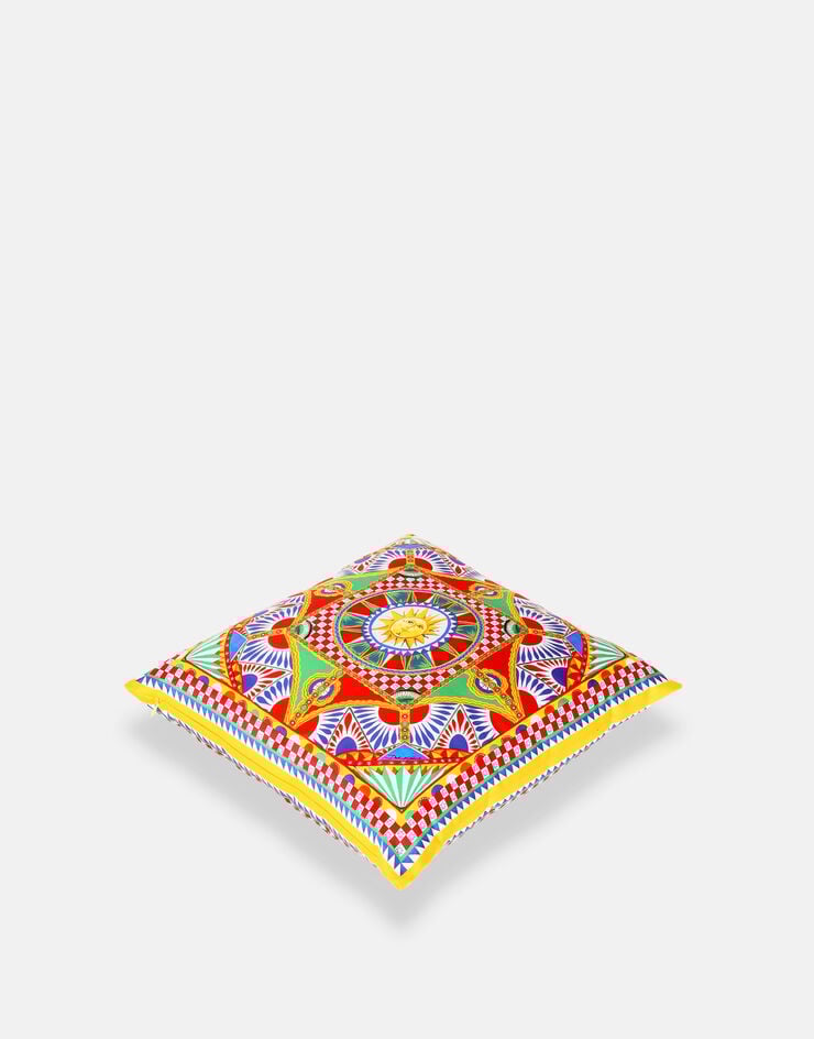 Dolce & Gabbana Duchess Cotton Cushion small Multicolor TCE001TCA95