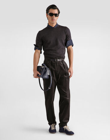 Dolce & Gabbana Velvet trousers  GP13XTFUWER