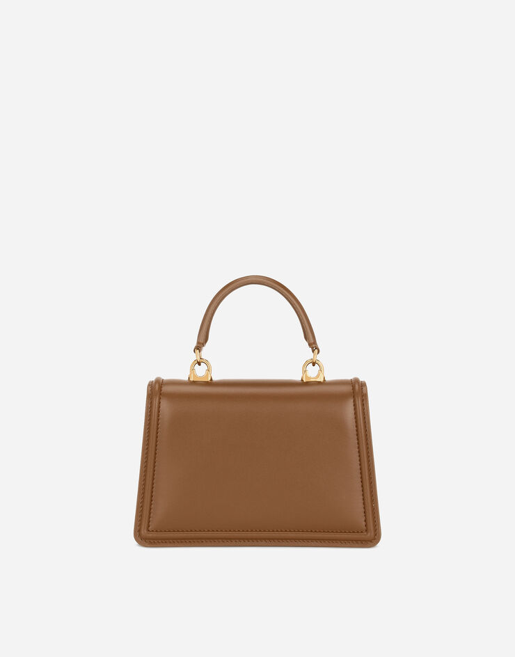 Dolce & Gabbana حقيبة ديفوشن صغيرة بمقبض علوي بيج BB6711AV893