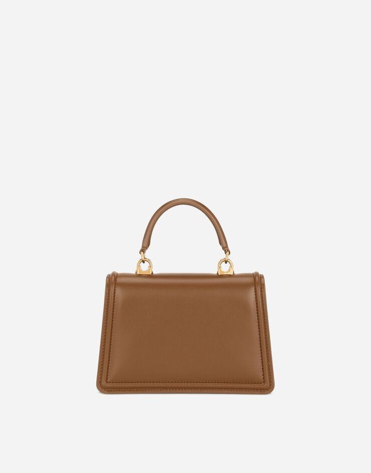 Dolce & Gabbana Devotion 小号顶部手柄手袋 米色 BB6711AV893