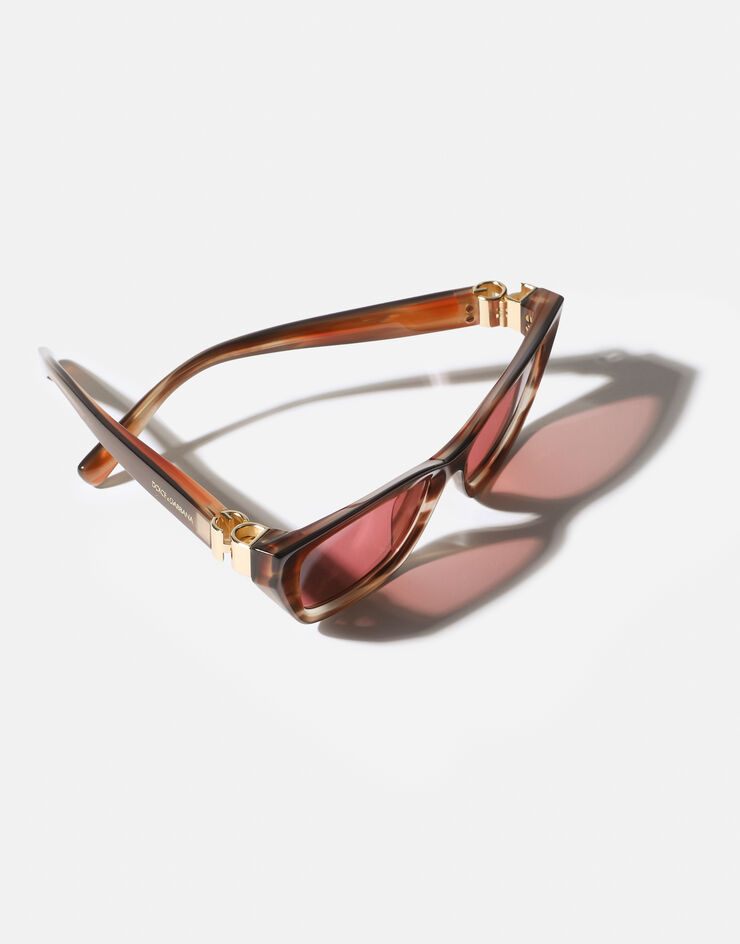 Dolce & Gabbana Gafas de sol DG Hinge Dolce & Gabbana Gafas de sol DG Hinge Striped brown VG4532VP175
